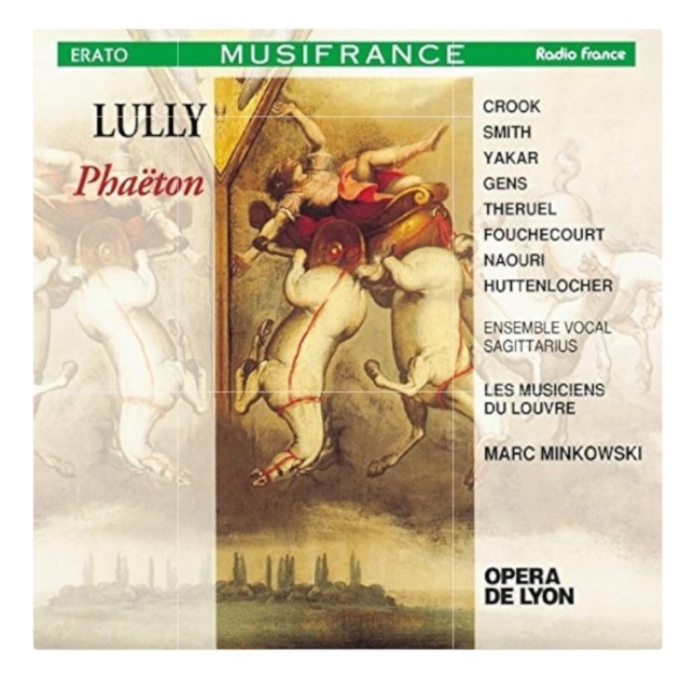 Jean-Baptiste Lully Phaëton MINKOWSKI 2 Compact Disc Digital Audio Opera De Lyon